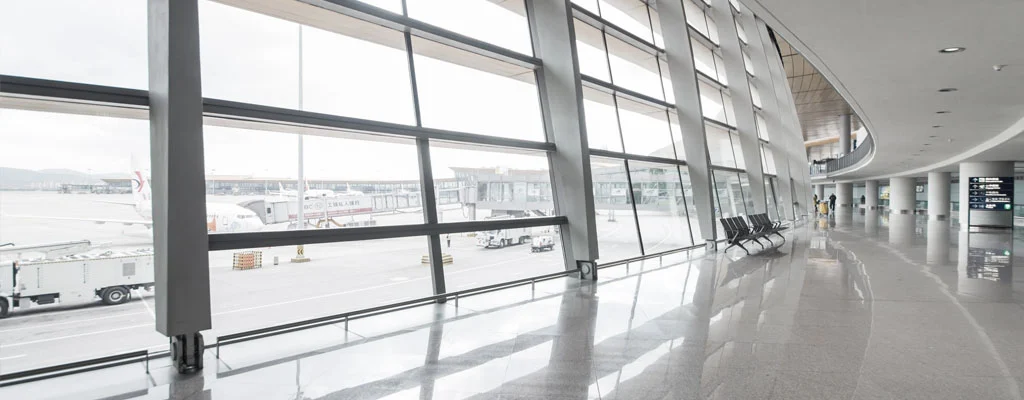 Airport Hallway