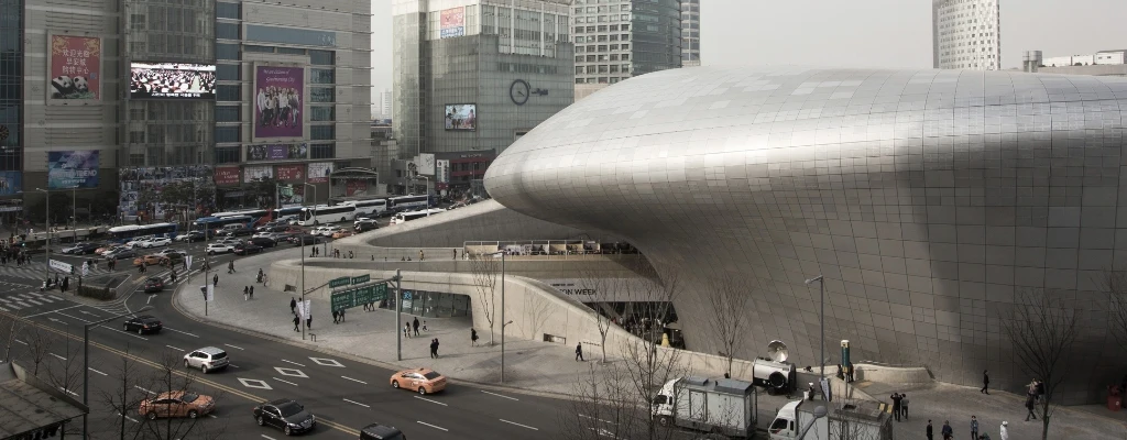 view of Dongdaemun Design Plaza