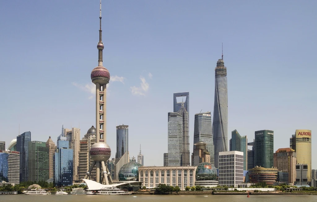 view of Shanghai tower