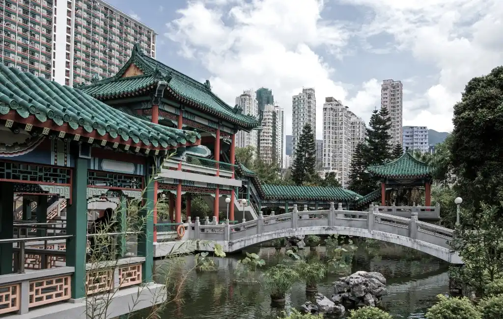 Wong Tai Shin Temple in Hong Kong